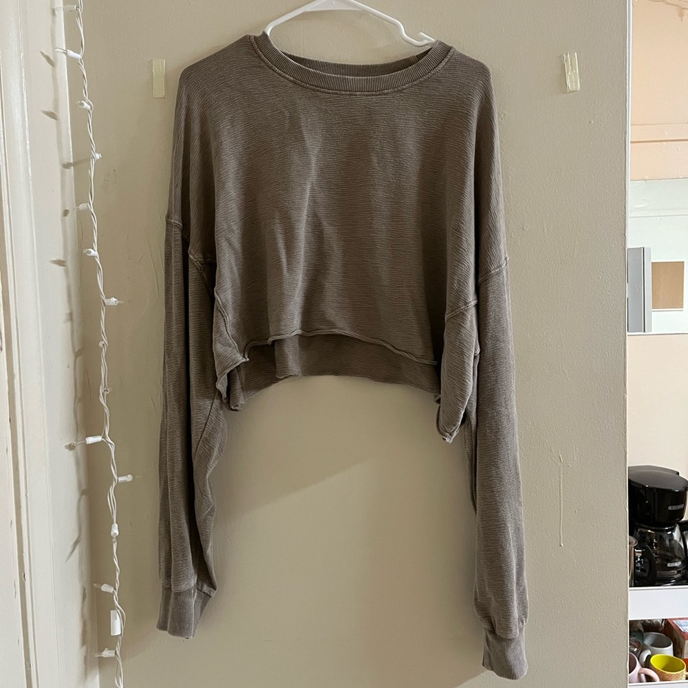 RedDress cropped long sleeve